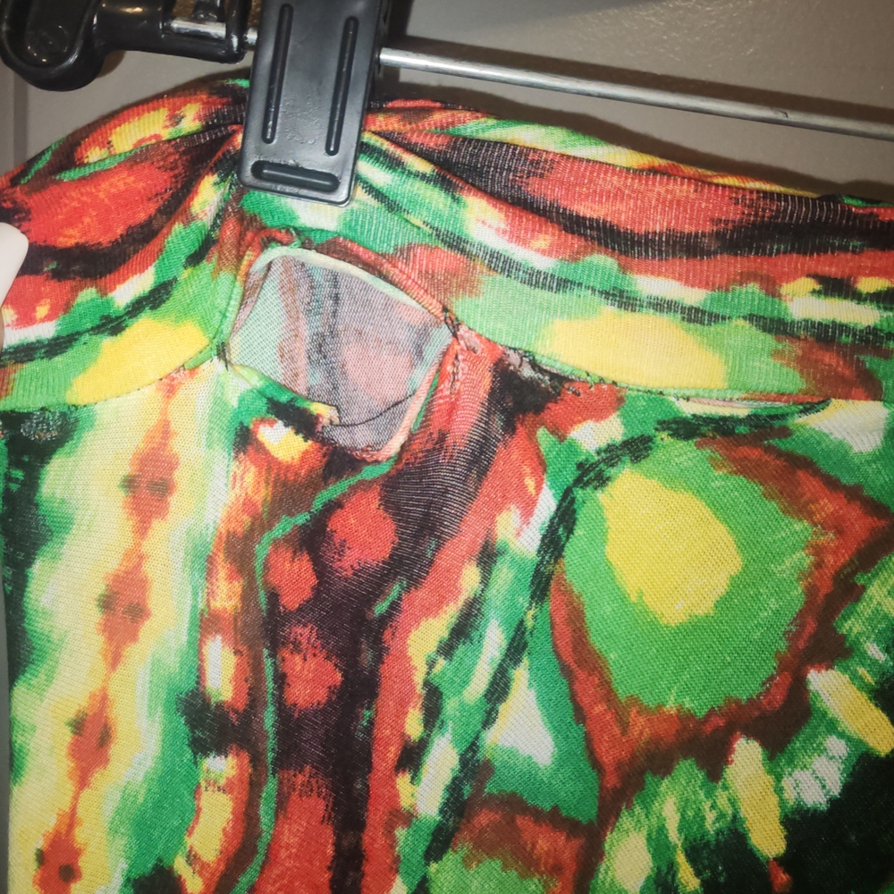 Colorful Patterned Maxi Skirt - Picture 5 of 5